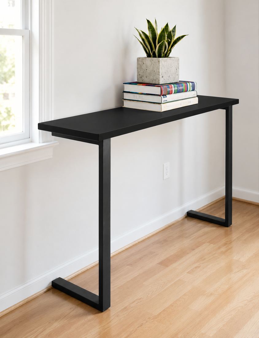 Anchor Console, a long low console table