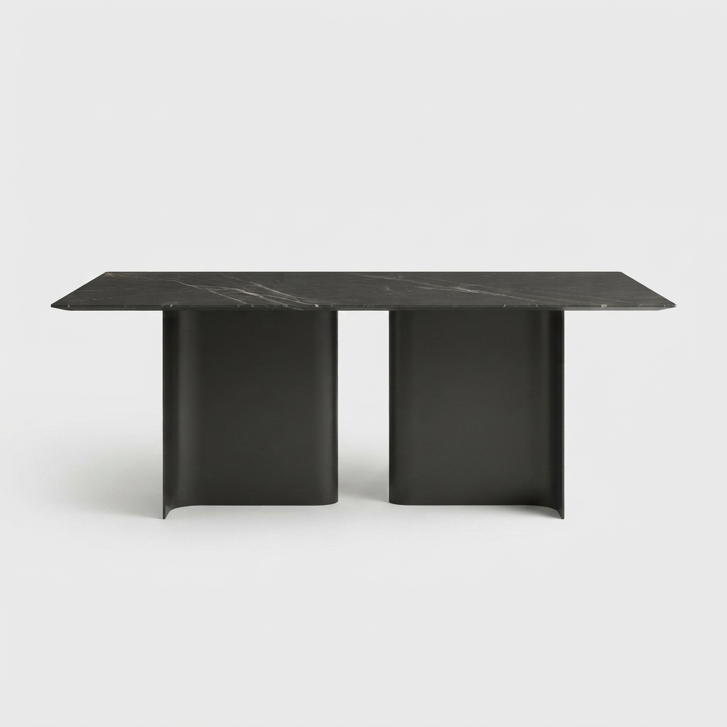 Plate Table, front view