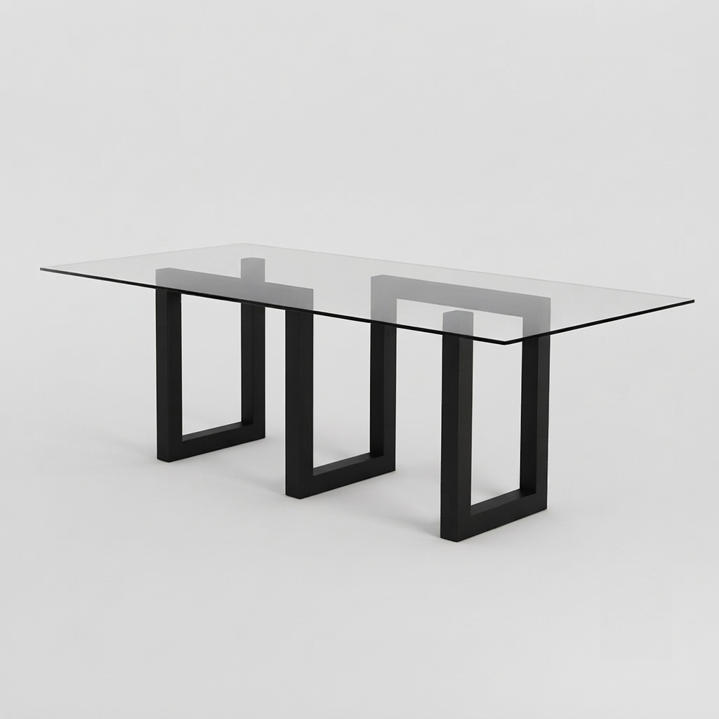 Span Table, front view