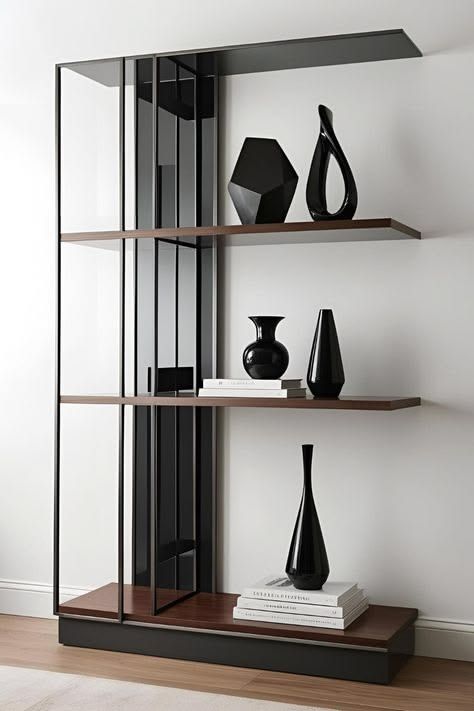Vitrine Display Shelf, a shallow wall-fixed display shelf